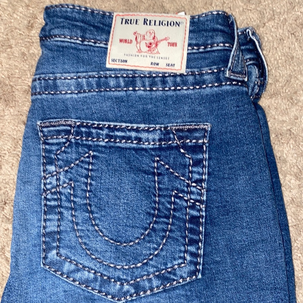True religion high rise super skinny for women used in good condition